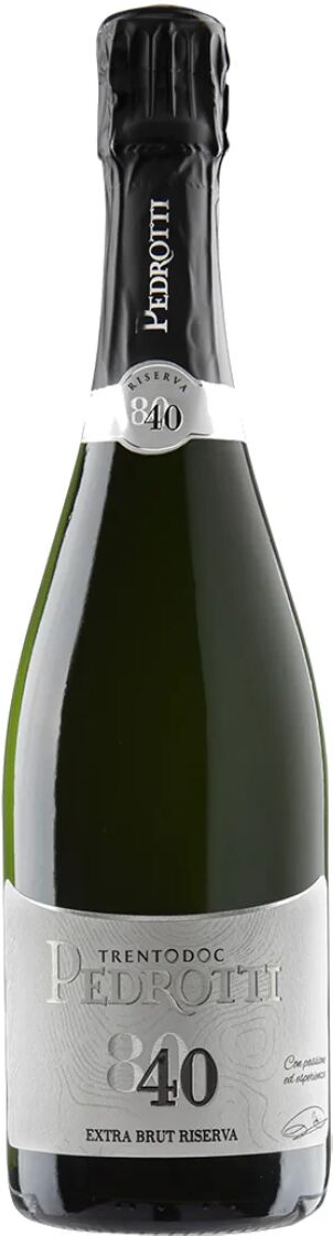 Spumanti Pedrotti Trento TRENTO DOC MILLESIMATO RISERVA EXTRA BRUT 84 MESI - PEDROTTI - 0,75 L