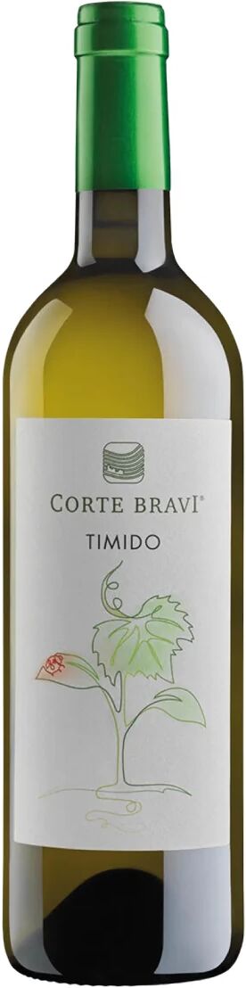 VERONA BIANCO I.G.P. "TIMIDO" BIOLOGICO DA UVE RONDINELLA - CORTE BRAVI - 0,75 L