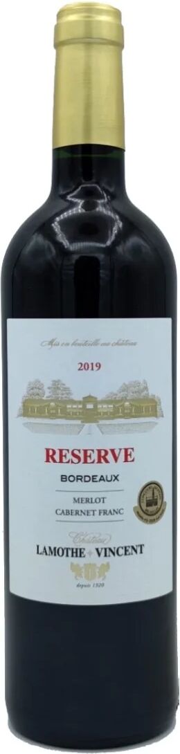 Vincent AOP BORDEAUX SUPERIOR ROUGE RESERVE - 075 L