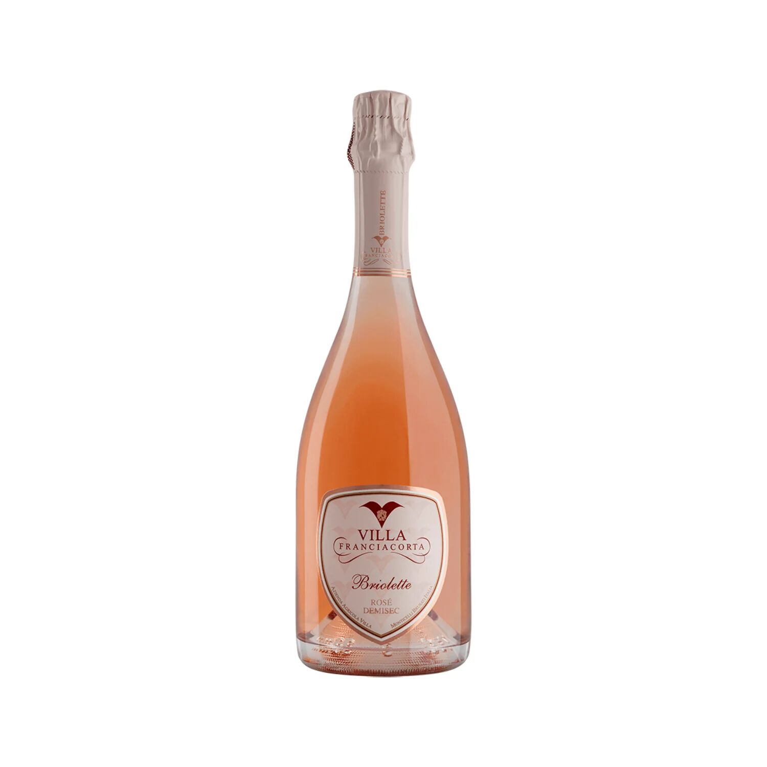 Villa Franciacorta FRANCIACORTA D.O.C.G. ROSE' "BRIOLETTE" - VILLA - BIOLOGICO - 0,75 L