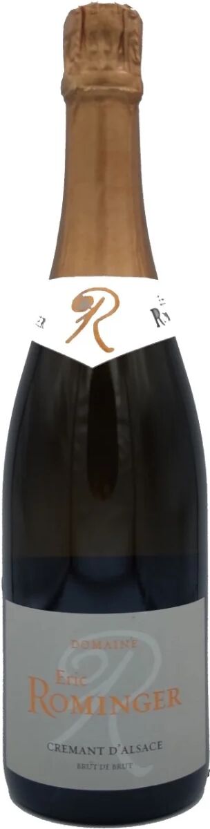 DOMAINE ERIC ROMINGER CRÉMANT D'ALSACE BRUT DE BRUT DOSAGE ZERO - 0,75 L