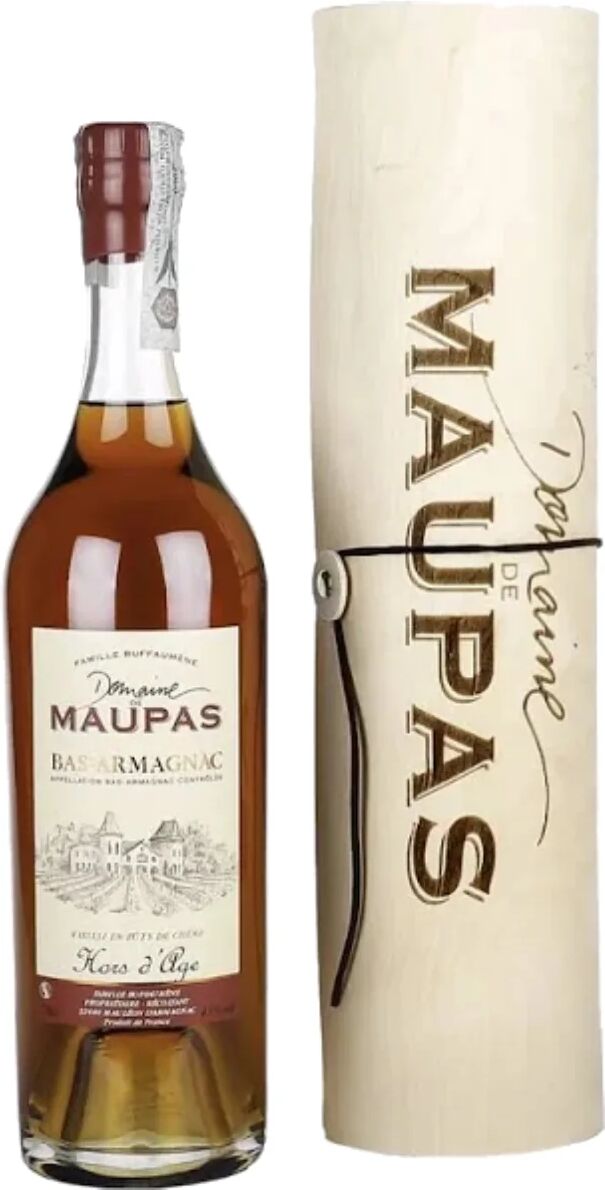 Domaine DE MAUPAS BAS ARMANGAC BAS ARMAGNAC HORS D'AGE XO - 0,70 L - 13 anni - CON ASTUCCIO