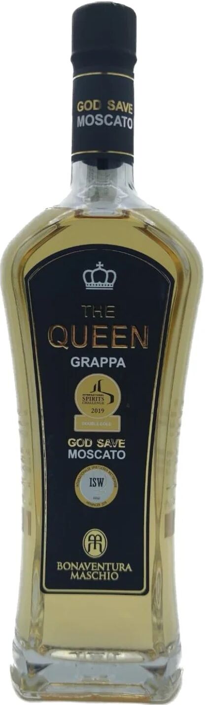 DISTILLERIA BONAVENTURA MASCHIO GRAPPA THE QUEEN MONOVITIGNO MOSCATO BARRICATO CON ASTUCCIO REGALO - 0,70 L