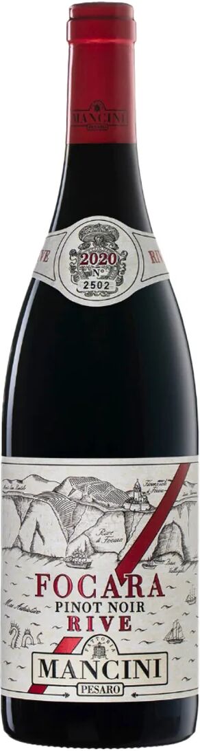 Fattoria Mancini - Pesaro FATTORIA MANCINI "I TERRAZZI DI  FOCARA" COLLI PESARESI D.O.C. PINOT NOIR  2020