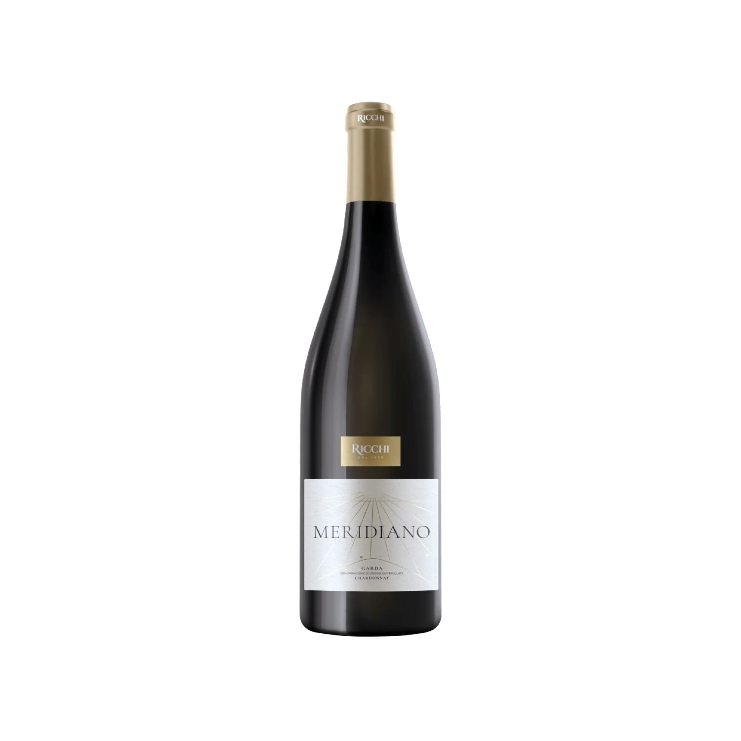 Cantina Ricchi - Colli Morenici del Lago di Garda GARDA D.O.C. "MERIDIANO"  CHARDONNAY - 0,75 L