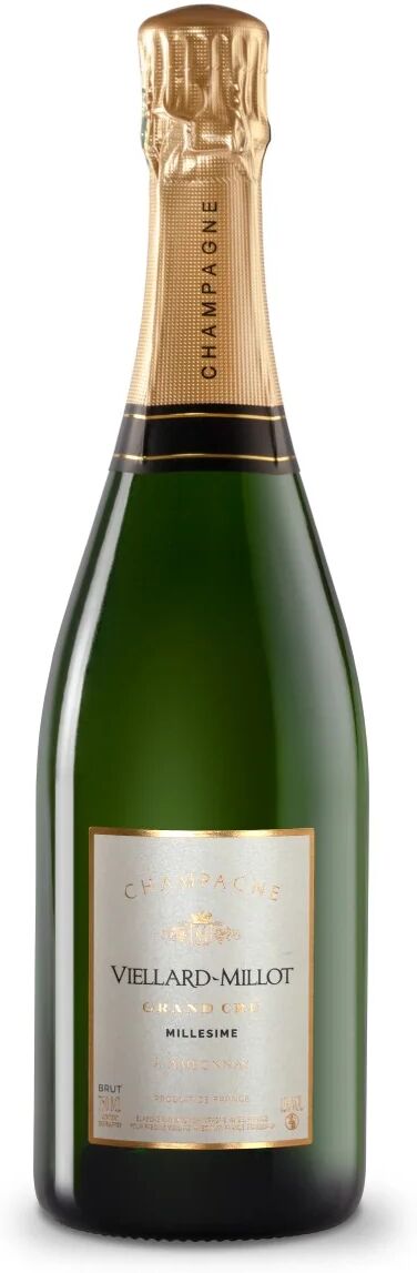 CHAMPAGNE VIELLARD - MILLOT GRAND CRU  MILLESIME 2015 - 0,75 L (disponibile da l