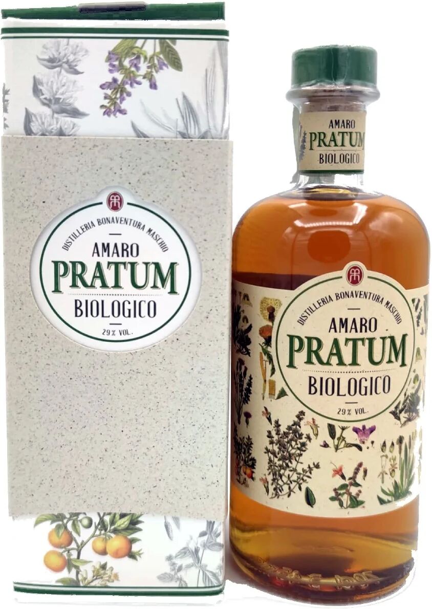 DISTILLERIA BONAVENTURA MASCHIO AMARO PRATUM BIOLOGICO "AMARO DEI  PRATI STABILI" - 0,70 L