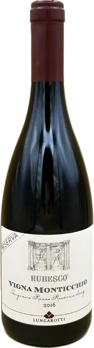 LUNGAROTTI TORGIANO ROSSO RISERVA DOCG "RUBESCO  VIGNA MONTICCHIO" RISERVA 2018 - 0,75 L