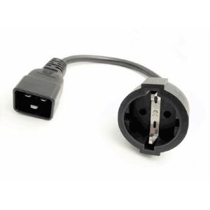 APC EPDU POWER CORD SCHUKO TO C20 0 Nero 0,5 m (EPDU-PCC0B)