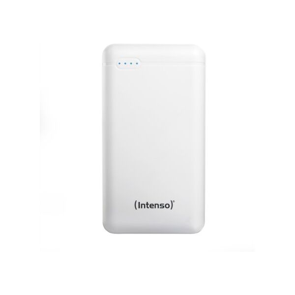 intenso xs20000 powerbank zusatzakku lipo 20000 mah 7313552 batteria portatile polimeri di litio (lipo) bianco (7313552)