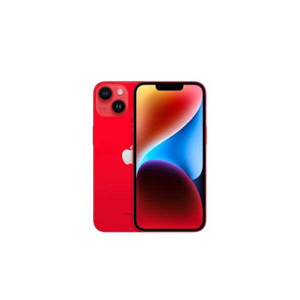 apple iphone 14 15,5 cm (6.1) doppia sim ios 16 5g 256 gb rosso (mpwh3zd/a)