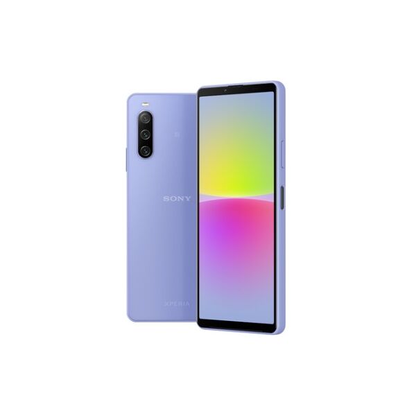 sony xperia 10 iv 15,2 cm (6) doppia sim android 12 5g usb tipo-c 6 gb 128 gb 5000 mah lavanda (xqcc54c0v.eeac)