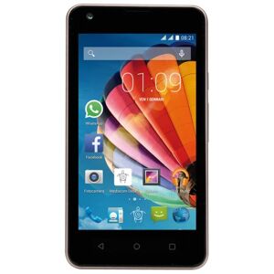 Mediacom PhonePad Duo G415 10,2 cm (4") Doppia SIM Android 5.1 3G Micro-USB 0,512 GB 4 GB 1400 mAh Nero, Oro (M-PPAG415)
