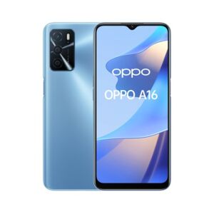 Oppo A16 Smartphone, AI Triple Camera 13+2+2 MP, 6.52” 60HZ Display, 5000mAh, SuperVOOC + Power Saving, RAM 3GB + RO (5998893)