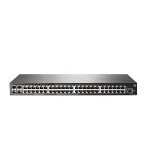HP Enterprise Aruba 2930F 48G 4SFP Gestito L3 Gigabit Ethernet (10/100/1000) 1U Grigio (JL260A#ABB)
