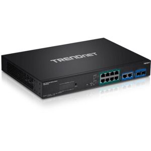 Trendnet TPE-3012LS switch di rete Gestito Gigabit Ethernet (10/100/1000) Supporto Power over Ethernet (PoE) 1U Ner (TPE-3012LS)