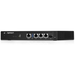 Ubiquiti Networks EdgeRouter 4 router cablato Gigabit Ethernet Nero (ER-4)