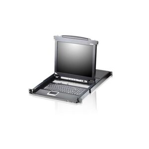Aten CL5708M switch per keyboard-video-mouse (kvm) Montaggio rack Nero (CL5708M-ATA-2XK06A1G)