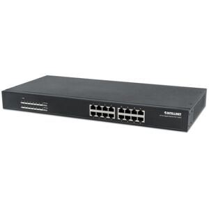 Intellinet 560993 switch di rete Non gestito L2 Gigabit Ethernet (10/100/1000) Supporto Power over Ethernet (PoE) 1U Ne (560993)