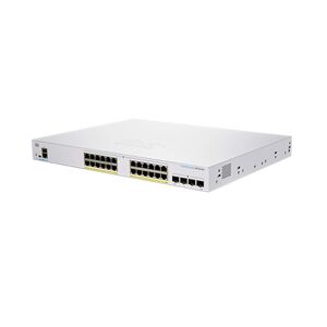 Cisco Systems CBS350-24FP-4G-EU switch di rete Gestito L2/L3 Gigabit Ethernet (10/100/1000) Argento (CBS350-24FP-4G-EU)