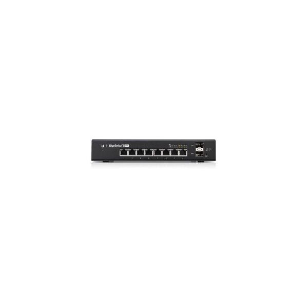 ubiquiti networks edgeswitch 8 gestito gigabit ethernet (10/100/1000) supporto power over ethernet (poe) nero (es-8-150w)