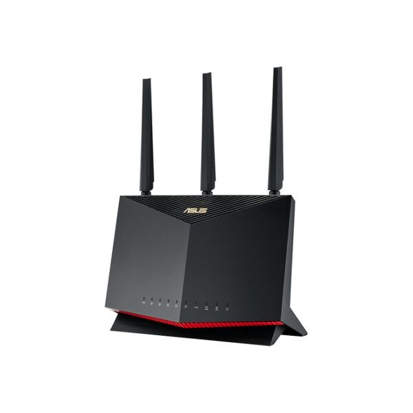 asus rt-ax86u pro router wireless gigabit ethernet dual-band (2.4 ghz/5 ghz) nero (90ig07n0-mo3b00)