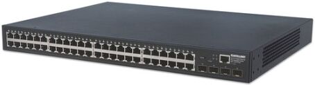 intellinet 561334 switch di rete gestito l2 gigabit ethernet (10/100/1000) nero (561334)