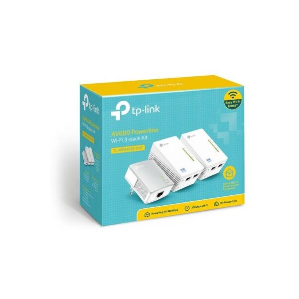 tp-link tl-wpa4220t kit ripetitore di rete bianco 10, 100 mbit/s (tl-wpa4220 tkit) (tl-wpa4220t kit) (tl-wpa4220 tkit)