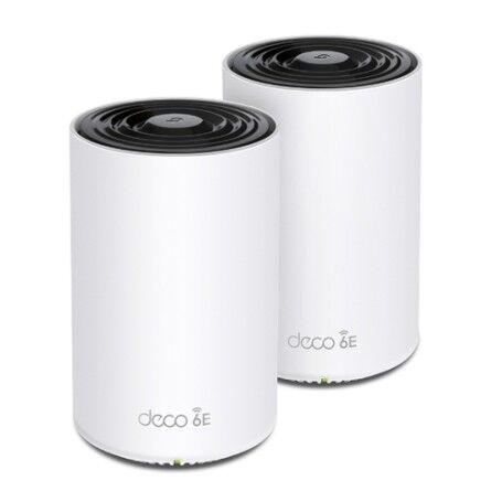 tp-link deco xe75 (2-pack) tri-band (2,4 ghz/5 ghz/6 ghz) wi-fi 6e (802.11ax) bianco 3 interno (deco xe75(2-pack))