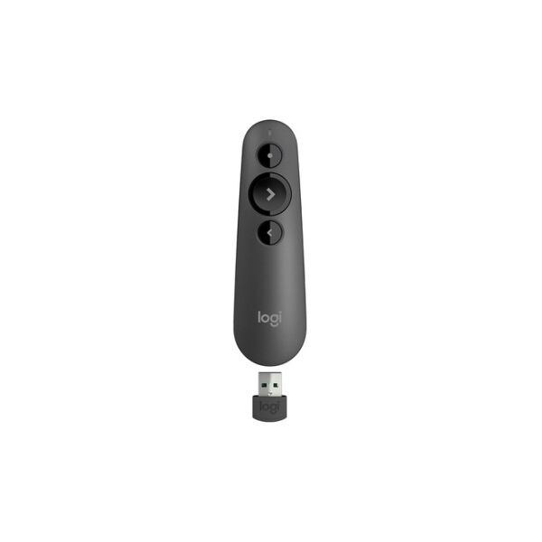 logitech r500 puntatore wireless bluetooth/rf grafite (910-005843)