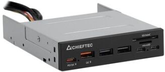 chieftec crd-908h lettore di schede usb 3.2 gen 1 (3.1 gen 1) interno nero (crd-908h)