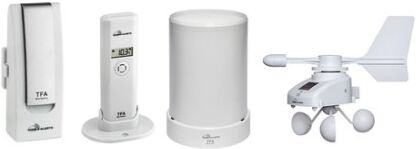 tfa-dostmann weatherhub sensore intelligente per ambiente domestico wireless (31.4005.02)