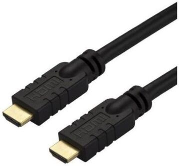 StarTech.com Cavo HDMI 2.0 da 10 m - Cavo HDMI attivo 4K a 60 Hz - Classificazione CL2 per installazione a parete - (HD2MM10MA)