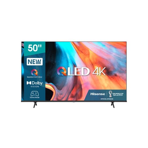 hisense 50e78hq qled-tv 127cm mittelfuß - 127 cm - dvb-s 109,2 cm (43) 4k ultra hd smart tv wi-fi nero (50e78hq)