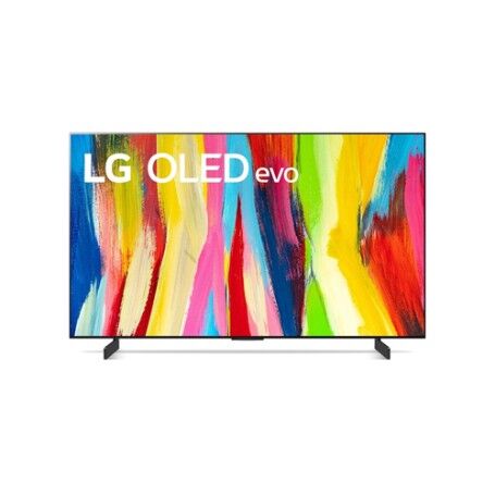 LG OLED42C27LA 106,7 cm (42") 4K Ultra HD Smart TV Wi-Fi Nero (OLED42C27LA.AEUD)