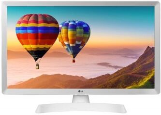 LG TV MONITOR 23,6" LG HD SMART INTERN ET HDMI VESA DVBT2 DVBS2 BIANCO (24TQ510S-WZ)