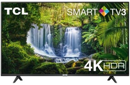 TV 50" TCL 4K UHD SMART TV DVBT2 DVBTS2 MISE OK (TCL50P610)