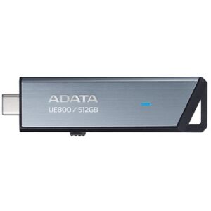 ADATA UE800 unità flash USB 512 GB USB tipo-C 3.2 Gen 2 (3.1 Gen 2) Argento (AELI-UE800-512G-CSG)