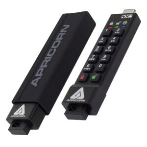 Apricorn Aegis Secure Key 3NXC unità flash USB 64 GB USB tipo A 3.2 Gen 1 (3.1 Gen 1) Nero (ASK3-NXC-64GB)
