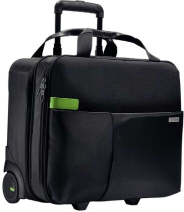 Leitz 60590095 bagaglio Nero 25 L Pelle, Metallo, Poliestere (60590095)