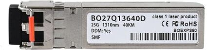 blueoptics bo27q13640d modulo del ricetrasmettitore di rete fibra ottica 25000 mbit/s sfp28 1310 nm (sfp28-25g-er-sp-bo)