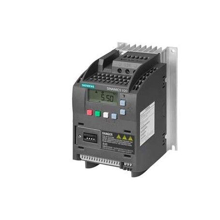 Siemens 6SL3210-5BE13-7UV0 convertitore di frequenza Nero (6SL3210-5BE13-7UV0)