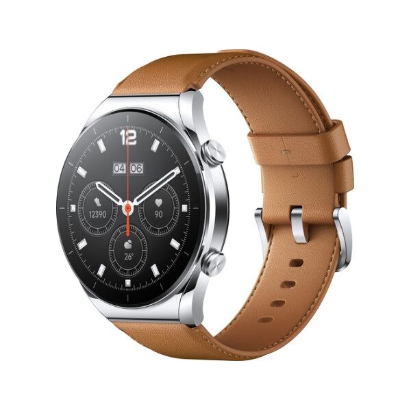 xiaomi watch s1 3,63 cm (1.43) amoled 46 mm argento gps (satellitare) (bhr5560gl)