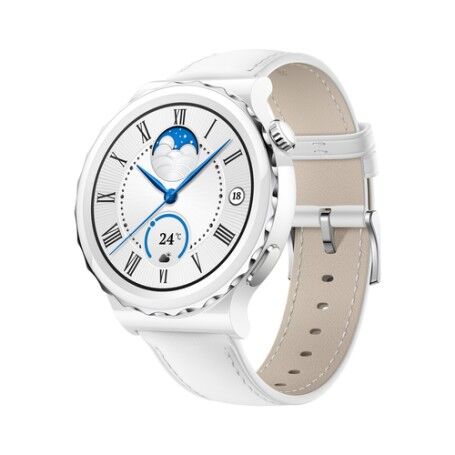 huawei watch gt 3 pro 3,35 cm (1.32) amoled 43 mm 4g bianco gps (satellitare) (55028825)