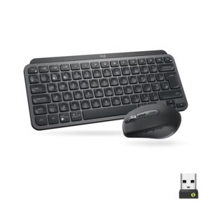 Logitech MX Keys Mini Combo for Business tastiera Mouse incluso RF senza fili + Bluetooth QWERTY US International G (920-011061)