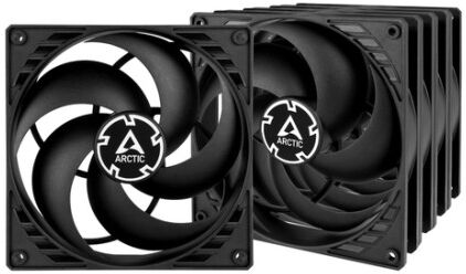 arctic p14 value pack case per computer ventilatore 14 cm nero (acfan00136a)