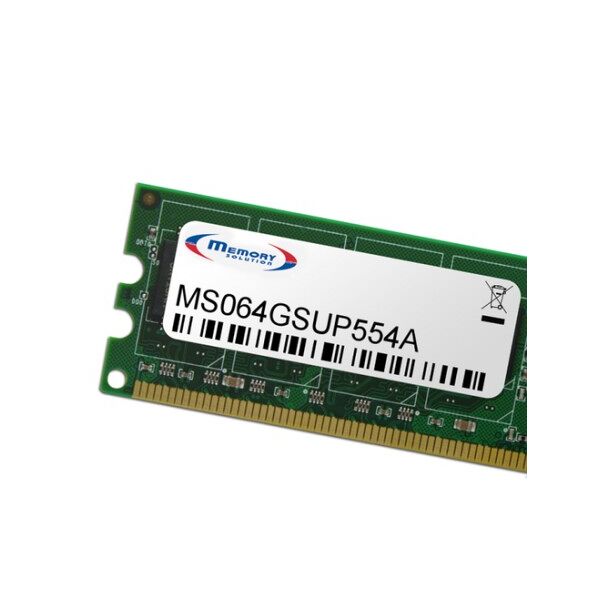 memory solution ms064gsup554a memoria 64 gb (ms064gsup554a)