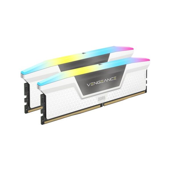 corsair vengeance cmh32gx5m2b6000c40w memoria 32 gb 2 x 16 gb ddr5 6000 mhz (cmh32gx5m2b6000c40w)