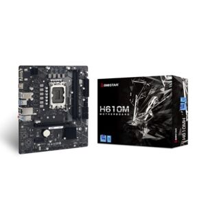 Biostar H610MH scheda madre Intel H610 LGA 1700 micro ATX (H610MH)