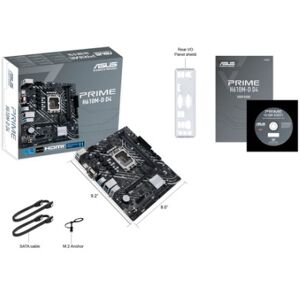 Asustek ASUS PRIME H610M-D D4 Intel H610 LGA 1700 micro ATX (90MB1A00-M0EAY0)